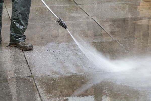 Concrete Power Washing in Franklin