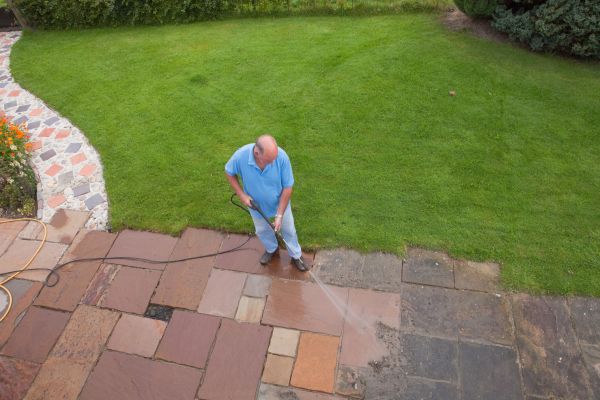 Pavers Pressure Washing in Franklin