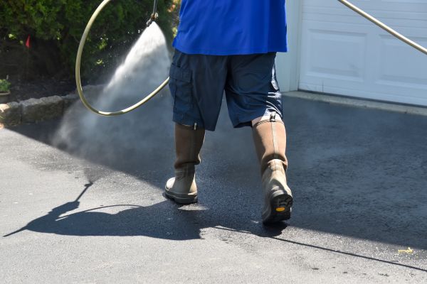Asphalt Driveway Cleaning in Franklin